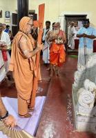 Arrival at Shri Vishweshwara Venugopala Temple, Karkala (11 Feb 2025)